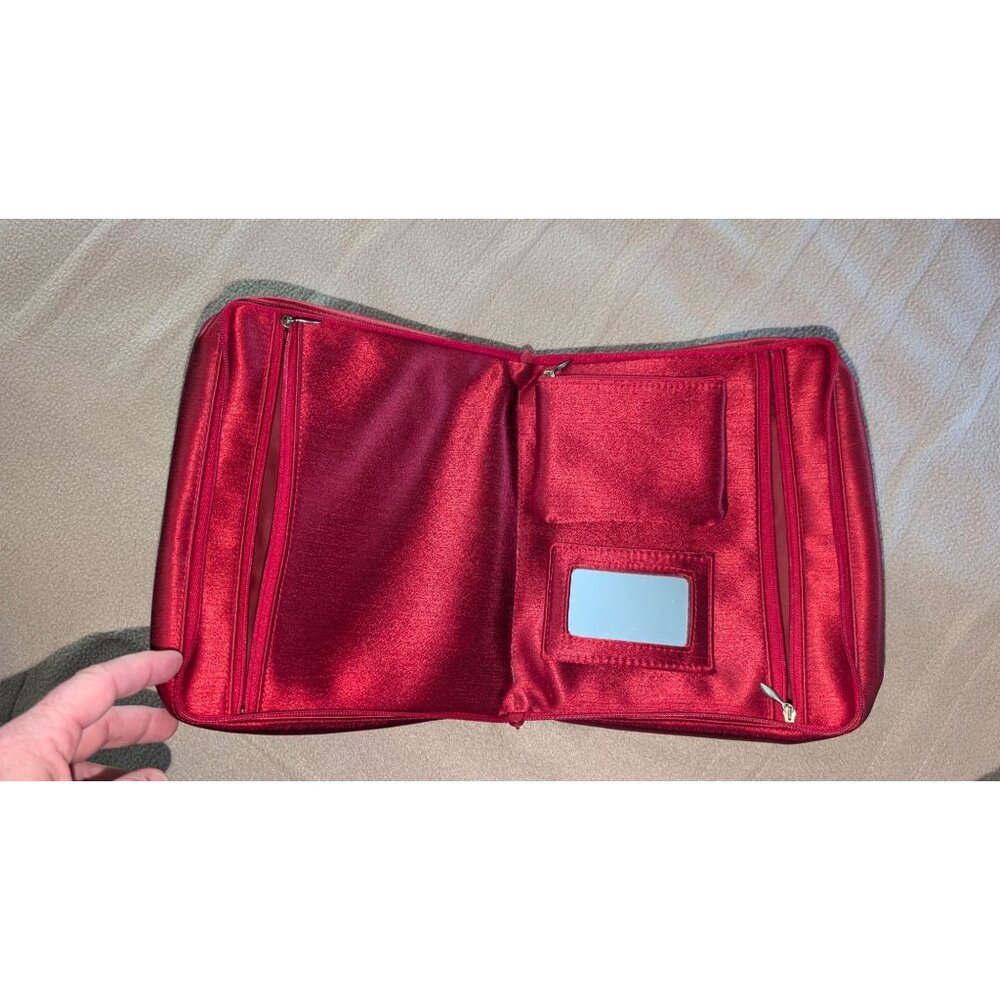 YSL Parfums bag red satin Yves Saint Laurent - Picture 2 of 6